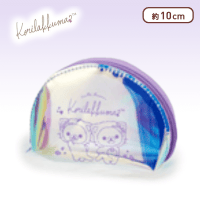 リラックマ 鏡の中のコリラックマ オーロラミニポーチ B.ネコ