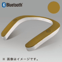 Bluetooth ウェアラブルネックスピーカー GOLD