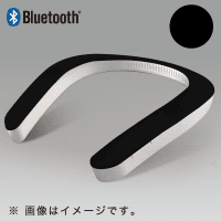 Bluetooth ウェアラブルネックスピーカー BLACK