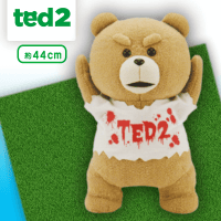 【B.レッド】ted2 ホラーTシャツぬいぐるみXL Part2