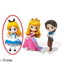 【A.Alice】Disney Characters Q posket petit -Alice･Princess Aurora･Flynn Rider- 