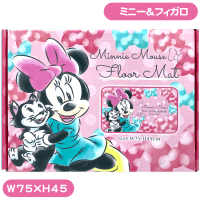 ディズニ－ ギフトBOX入フロアマット ミニー&フィガロ