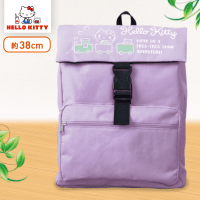 【B.パープル】ハローキティ ビンテージアートフラップリュック