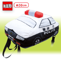 【B.パトカー】トミカ ぬいぐるみリュック