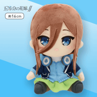 【A.中野三玖】五等分の花嫁 オリジナルぬいぐるみvol.2