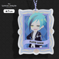 【K.フロイド・リーチ】ディズニー ツイステッドワンダーランド デフォルメキャラクターアクリルチャームVol.1 