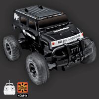 【BLACK】RC HUMMER H2 big wheel