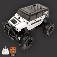 【WHITE】RC HUMMER H2 big wheel