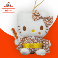 【A.みたらし】ハローキティ お団子柄着物マスコット