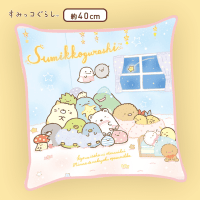 【おとまり会(PINK)】すみっコぐらし スクエアクッション