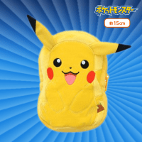 【B.おすわり】ポケットモンスター ピカチュウ 表情ころころポーチ