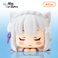 【A.エミリア】Re:ゼロから始める異世界生活 おひるねこミニフィギュアVol.2