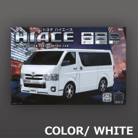 【WHITE】RC TOYOTA ハイエース スーパーGL (3113)