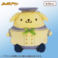 【A.ノーマル】ポムポムプリン木漏れ日の学び舎BIGぬいぐるみ-ポムポムプリン-