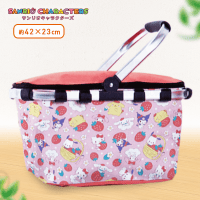 【A.ピンク】サンリオキャラクターズ いちごいっぱいひんやりバスケット