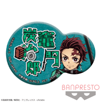 【A.竈門炭治郎】鬼滅の刃 にこいち缶バッジ