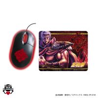 【ラオウ柄】北斗の拳 LEDマウス＆マウスパッド