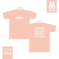 【ライトピンク Mサイズ】PRIZEOUT Tシャツ