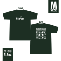 【フォレスト Mサイズ】PRIZEOUT Tシャツ