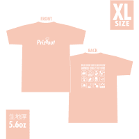 【ライトピンク XLサイズ】PRIZEOUT Tシャツ