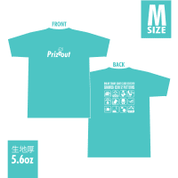 【アクア Mサイズ】PRIZEOUT Tシャツ