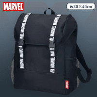 【ブラック】MARVEL PMフラップリュック