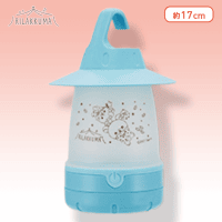 【ブルー】リラックマパジャマパーティー カラフルLEDランタン