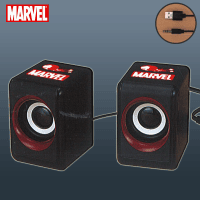 【ホワイト】MARVEL PMUSB電源スピーカー