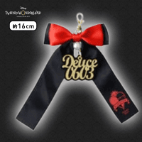 【デュース・スペード】ディズニー ツイステッドワンダーランド リボンネームチャームVol.1 