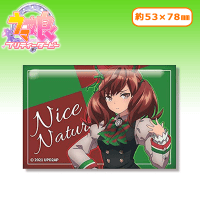 【ナイスネイチャ】ウマ娘プリティーダービー Season 2 スクエア缶バッジ