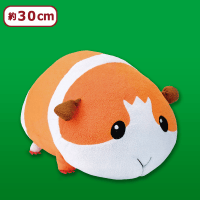 【茶×白】モルモット BIGぬいぐるみ