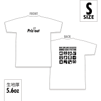 【ホワイト Sサイズ】PRIZEOUT Tシャツ