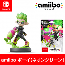 【数量限定】amiibo ボーイ（ネオングリーン）