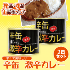 【数量限定】激辛カレー缶詰 2缶セット