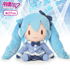 初音ミクシリーズ SPふわふわぬいぐるみSNOW MIKU 2012