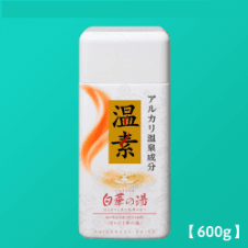 【数量限定】アース製薬 温素 入浴剤 白華の湯600g