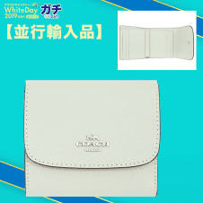 【数量限定】COACH 三つ折り財布 WHITE