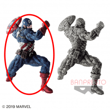 〈アウトレット〉ＭＡＲＶＥＬ 超人技画 CAPTAIN AMERICA A.通常ver.