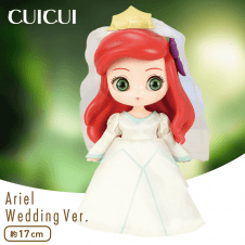 〈アウトレット〉CUICUI Disney Characters PMDoll Ariel Wedding Ver.