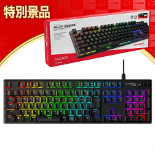 【数量限定】日本語配列 キングストン RGB メカニカルゲーミングキーボードHyperX