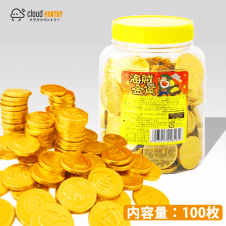 【パントリー】海賊金貨チョコ(100個入り)