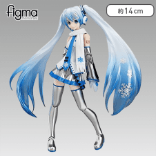 【THE figma】figma キャラクター・ボーカル・シリーズ01 初音ミク 雪ミク ノンスケール ABS&PVC製 塗装済み可動フィギュア