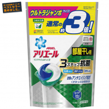 【ベストセラー】アリエール ジェルボール 部屋干し 洗濯洗剤 詰め替え 52個入(約3倍)