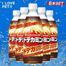 【I LOVE PET】アサヒ飲料 ドデカミン 500ml 6本セット