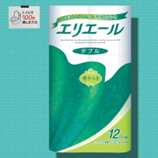 【トイレを100倍楽しむ方法】エリエール トイレットペーパー 30m×12ロール ダブル パルプ100% リラックス感のある香り