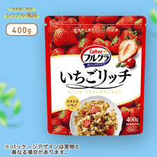 【シリアル食品】カルビー フルグラ いちごリッチ 400ｇ