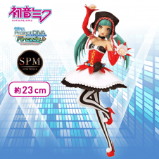 初音ミク Project DIVA Arcade Future Tone SPMフィギュア“初音ミク−ピエレッタ”