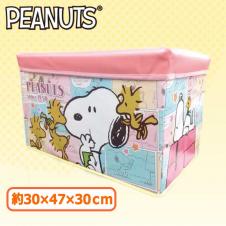 【スヌーピー&ウッドストック】SNOOPY 座れるBIG収納BOX