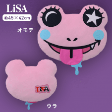 LiSA [MEJ]フェイスクッション“モモコ”