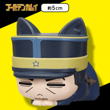 【月島軍曹】TVアニメ「ゴールデンカムイ」 おひるねこ [MP]ミニフィギュアVol.2